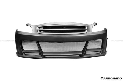 Carbonado 2007-2009 Infiniti G25 G35 G37 Sedan ELT Style Front Bumper