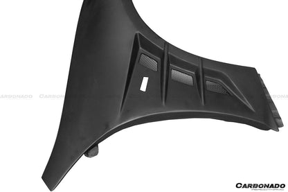 Guardabarros estilo ELT para Infiniti G25, G35 y G37 Sedán Carbonado 2007-2013
