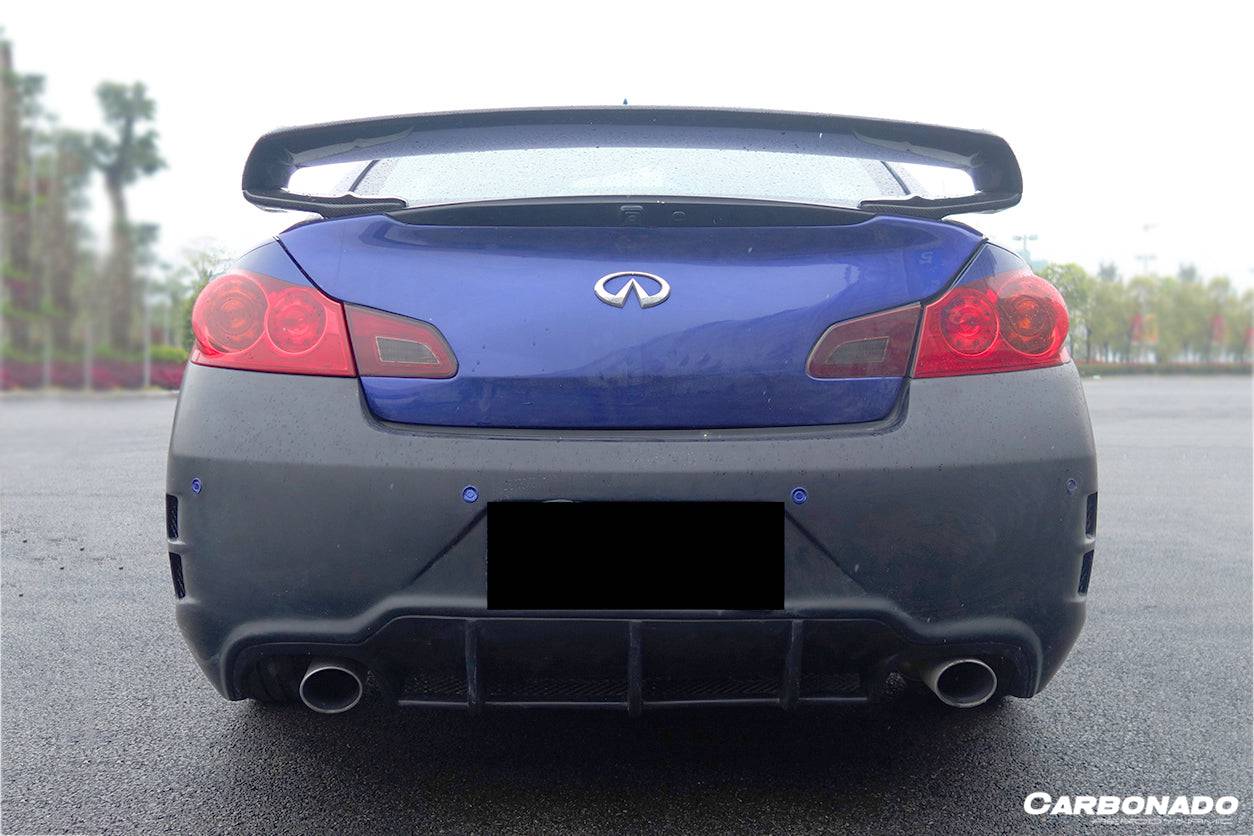 Carbonado 2007-2013 Infiniti G25 G35 G37 Sedan ELT Style Rear Bumper