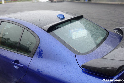 Carbonado 2007-2013 Infiniti G25 G35 G37 Sedan BS Style Roof Spoiler