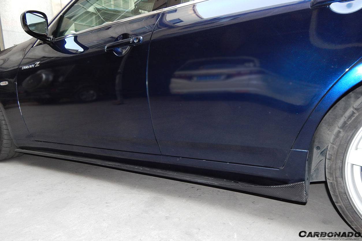 Carbonado 2007-2013 Infiniti G25 G35 G37 Sedan BS Style Side Skirts Under Board