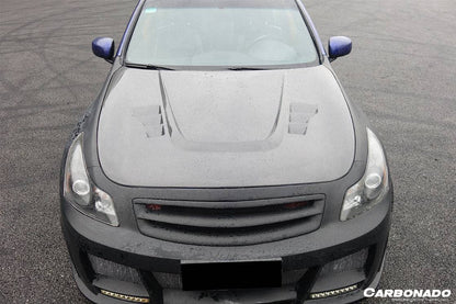 Carbonado 2007-2009 Infiniti G35 G37 Sedan BS Style Hood