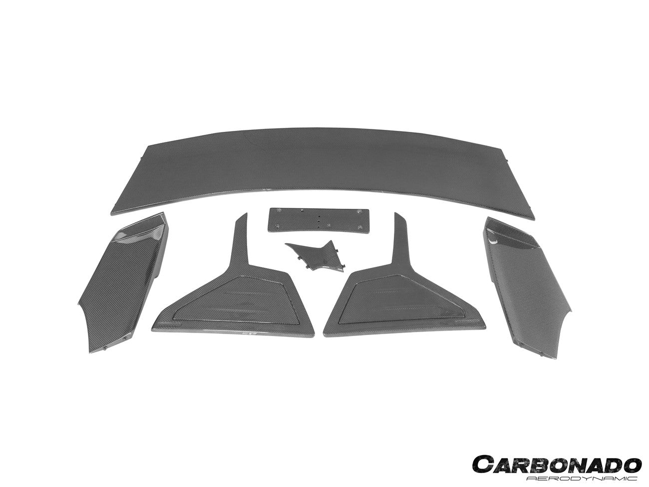 Carbonado 2007-2025 Nissan GTR R35 CBA DBA EBA VS Style Carbon Fiber Trunk Wing Spoiler