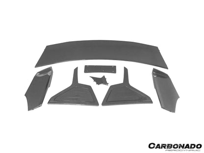 Carbonado 2007-2025 Nissan GTR R35 CBA DBA EBA VS Style Carbon Fiber Trunk Wing Spoiler