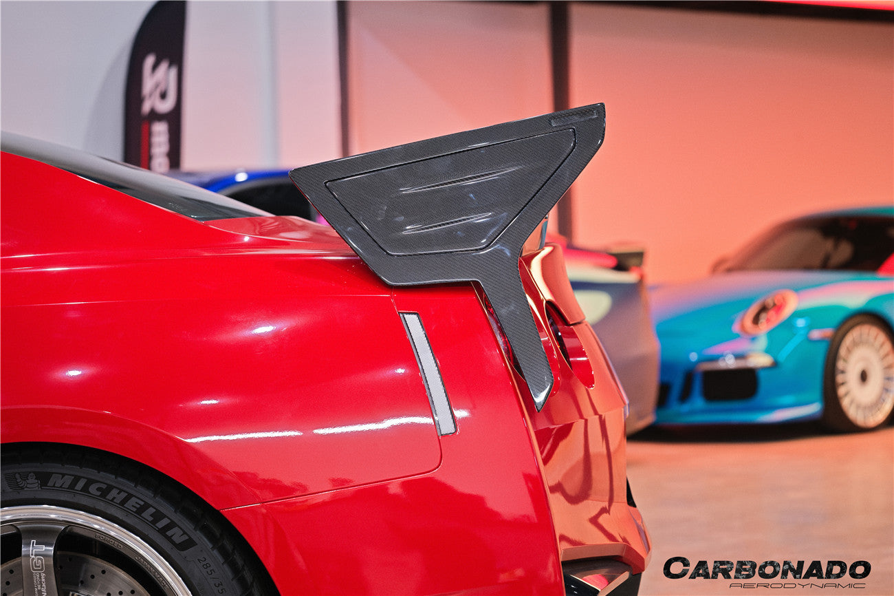 Carbonado 2007-2025 Nissan GTR R35 CBA DBA EBA VS Style Carbon Fiber Trunk Wing Spoiler