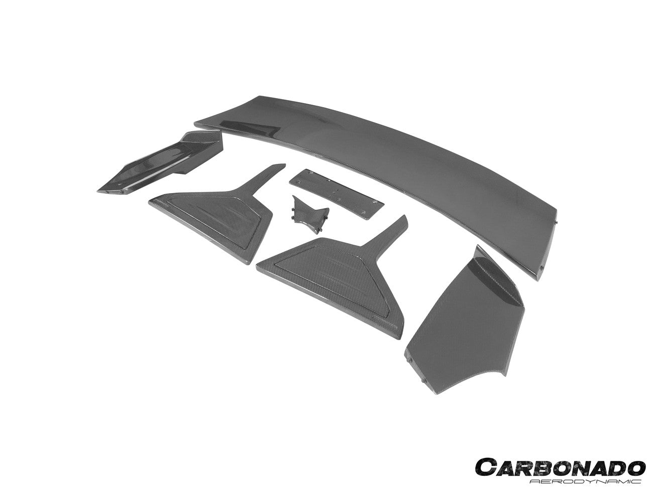 Carbonado 2007-2025 Nissan GTR R35 CBA DBA EBA VS Style Carbon Fiber Trunk Wing Spoiler