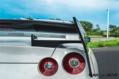Carbonado 2007-2025 Nissan GTR R35 CBA DBA EBA VS Style Carbon Fiber Trunk Wing Spoiler