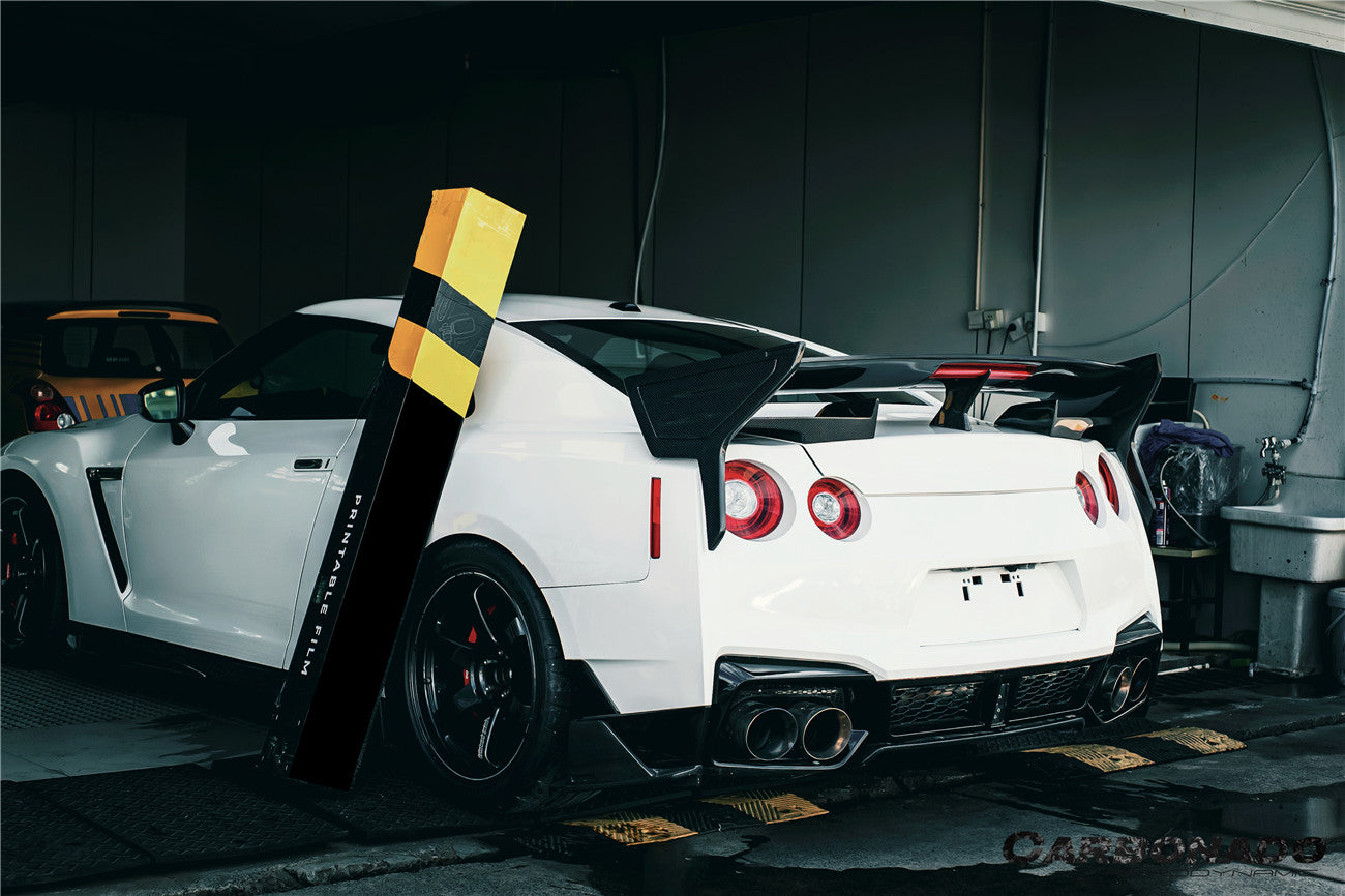 Carbonado 2007-2025 Nissan GTR R35 CBA DBA EBA VS Style Carbon Fiber Trunk Wing Spoiler