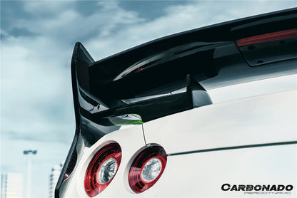 Carbonado 2007-2025 Nissan GTR R35 CBA DBA EBA VS Style Carbon Fiber Trunk Wing Spoiler