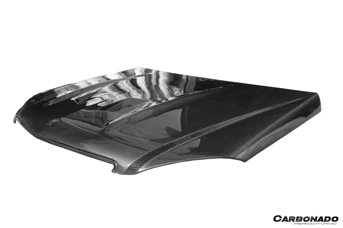 Carbonado 2008-2011 Mercedes Benz W204 C63 AMG BK Style HOOD