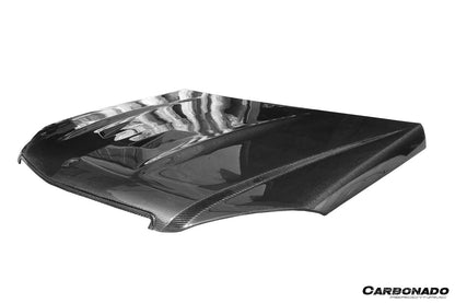 Carbonado 2008-2011 Mercedes Benz W204 C63 AMG BK Style HOOD
