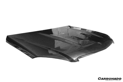 Carbonado 2008-2011 Mercedes Benz W204 C63 AMG BK Style HOOD