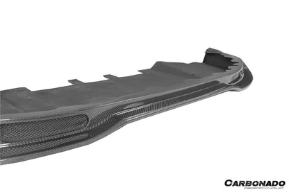 Carbonado 2008-2011 Nissan GTR R35 CBA BSE Style Part Carbon Fiber Front Lip With Undertray