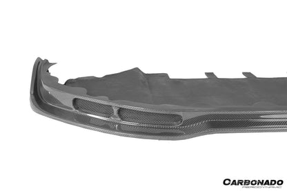Carbonado 2008-2011 Nissan GTR R35 CBA BSE Style Part Carbon Fiber Front Lip With Undertray