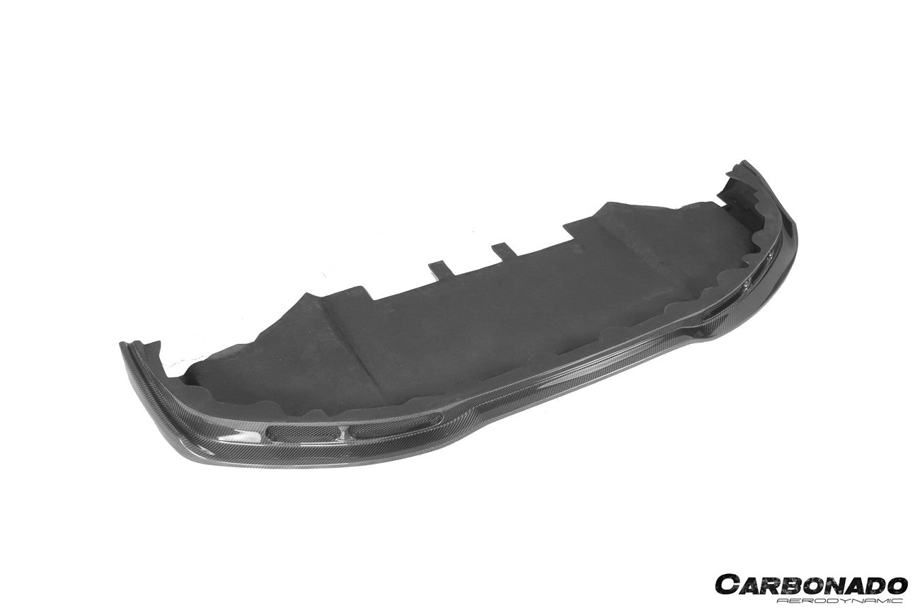 Carbonado 2008-2011 Nissan GTR R35 CBA BSE Style Part Carbon Fiber Front Lip With Undertray