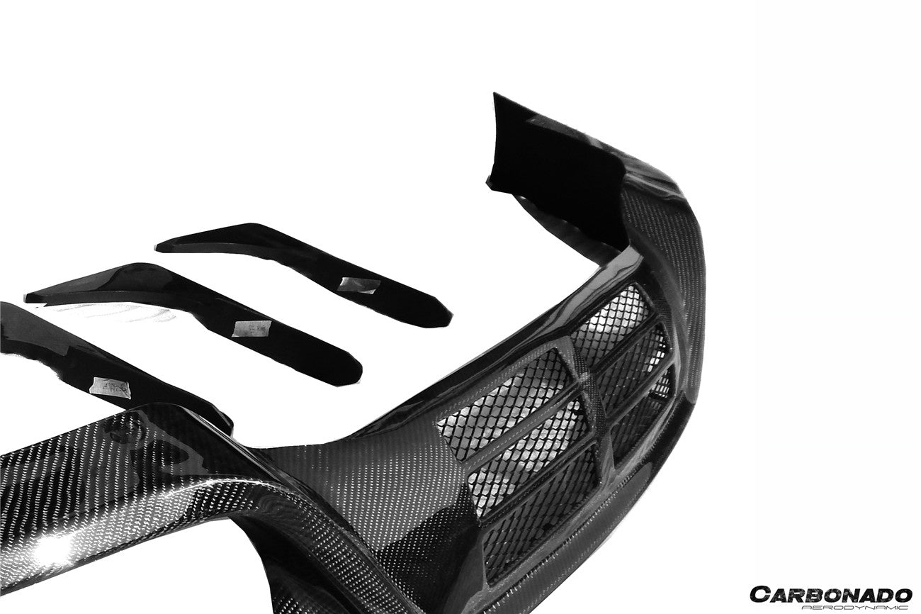 Carbonado BSE Style Carbon Fiber Rear Lip | 2008-2011 Nissan GTR R35