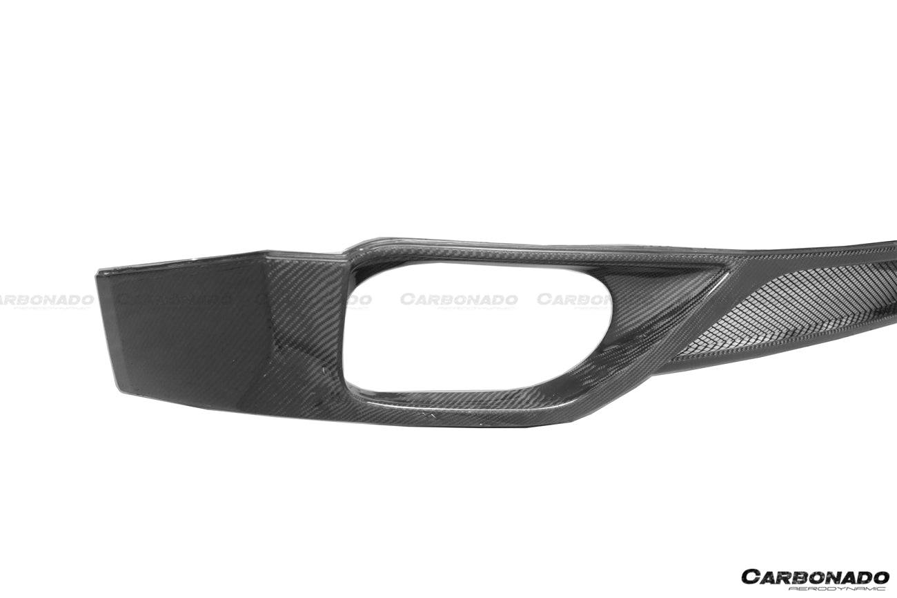Borde trasero de fibra de carbono estilo OEM Nissan GTR R35 CBA Carbonado 2008-2011