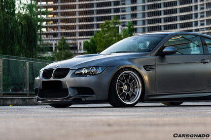 Carbonado 2008-2012 BMW M3 E90  E92  E93 GT4 Style Carbon Fiber Lip