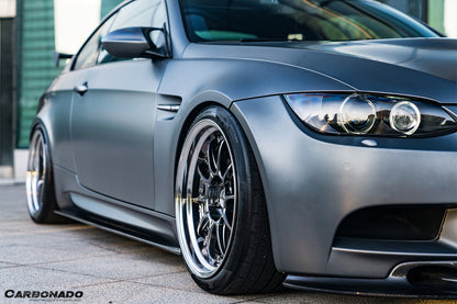 Carbonado 2008-2012 BMW M3 E90  E92  E93 GT4 Style Carbon Fiber Lip
