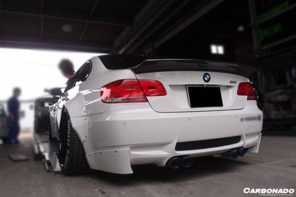 Divisores de tapa trasera estilo LP para BMW M3 E92/E93 Carbonado 2008-2012