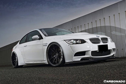 Carbonado 2008-2012 BMW M3 E92/E93 DE Style Carbon Fiber Front Lip