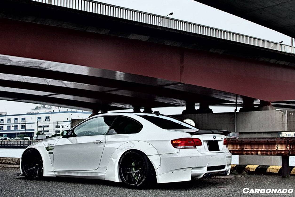Divisores de tapa trasera estilo LP para BMW M3 E92/E93 Carbonado 2008-2012