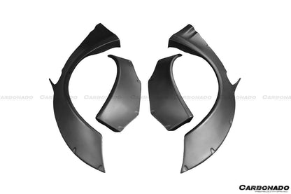 Guardabarros anchos estilo DE Carbonado para BMW M3 E92 E93 2008-2012
