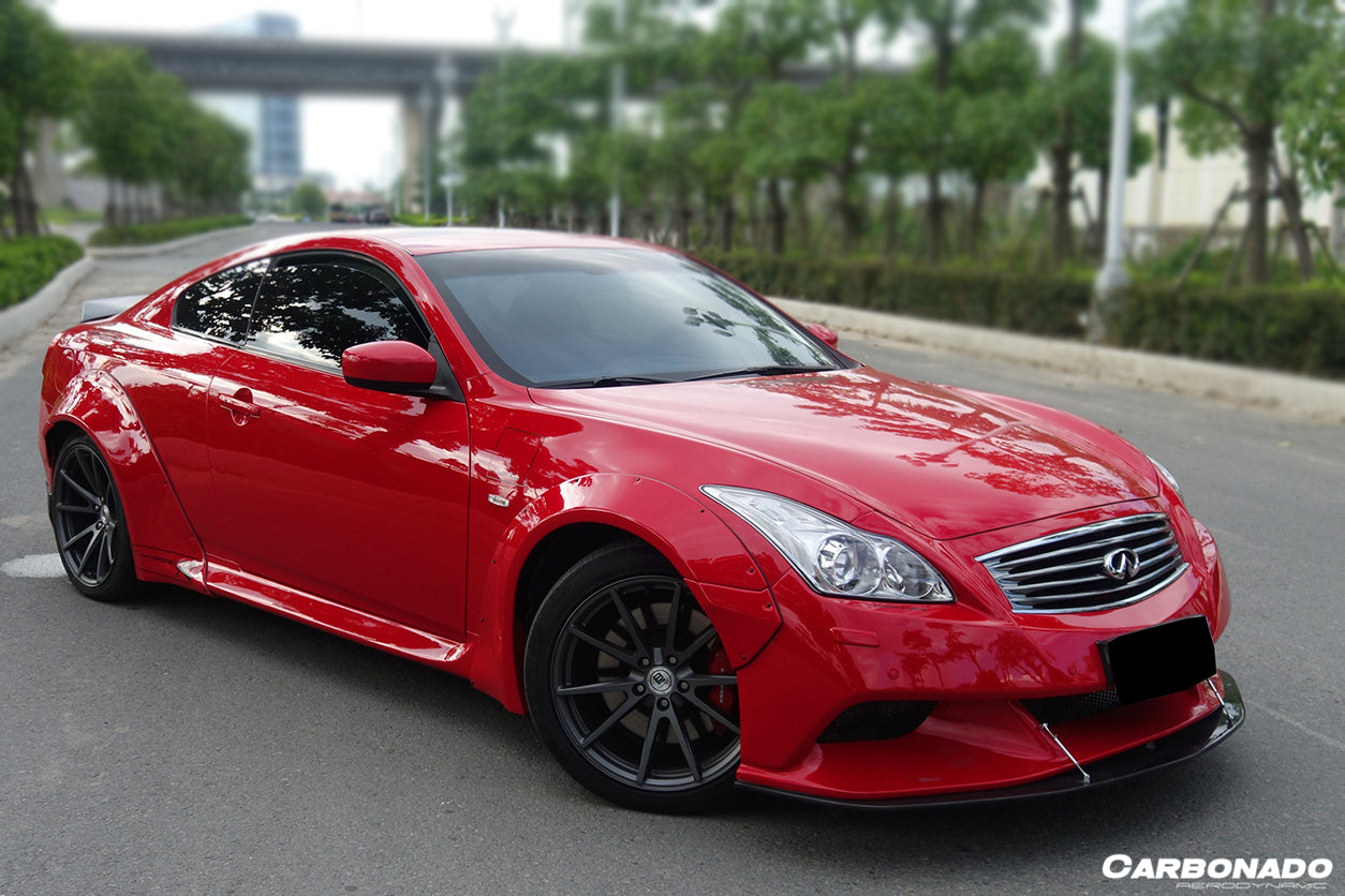 Carbonado 2008-2015 Infiniti G37S Coupe DE Style Auto Full Wide Body Kit