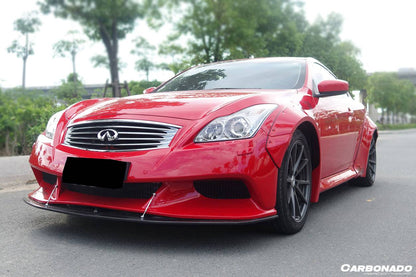 Carbonado 2008-2015 Infiniti G37S Coupe DE Style Auto Full Wide Body Kit