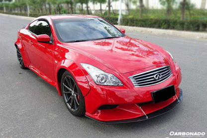 Carbonado 2008-2015 Infiniti G37S Coupe DE Style Wide Body Fender Flare