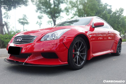 Carbonado 2008-2015 Infiniti G37S Coupe DE Style Auto Full Wide Body Kit