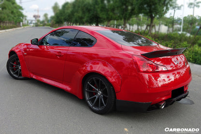 Carbonado 2008-2015 Infiniti G37S Coupe DE Style Auto Full Wide Body Kit