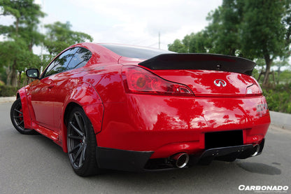 Carbonado 2008-2015 Infiniti G37S Coupe DE Style Auto Full Wide Body Kit