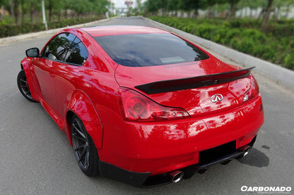 Carbonado 2008-2015 Infiniti G37S Coupe DE Style Auto Full Wide Body Kit
