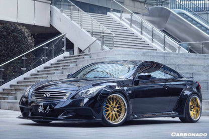 Carbonado 2008-2015 Infiniti G37S Coupe DE Style Wide Body Fender Flare