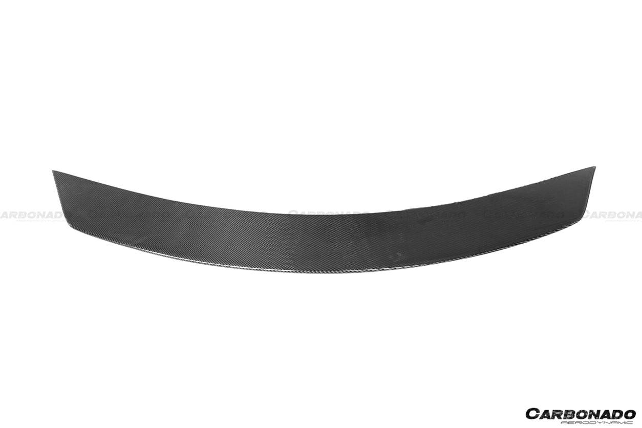 Carbonado 2008-2015 Infiniti G37S Coupe DE estilo alerón de fibra de carbono para maletero