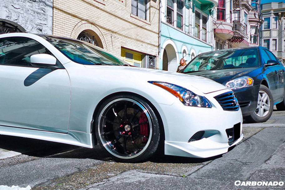 Carbonado 2008-2015 Infiniti G37s Coupe BSD Style Front Lip