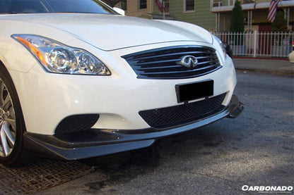 Carbonado 2008-2015 Infiniti G37s Coupe BSD Style Front Lip