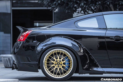 Carbonado 2008-2015 Infiniti G37S Coupe DE Style Wide Body Fender Flare