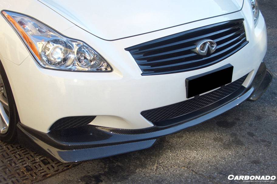 Carbonado 2008-2015 Infiniti G37s Coupe BSD Style Front Lip