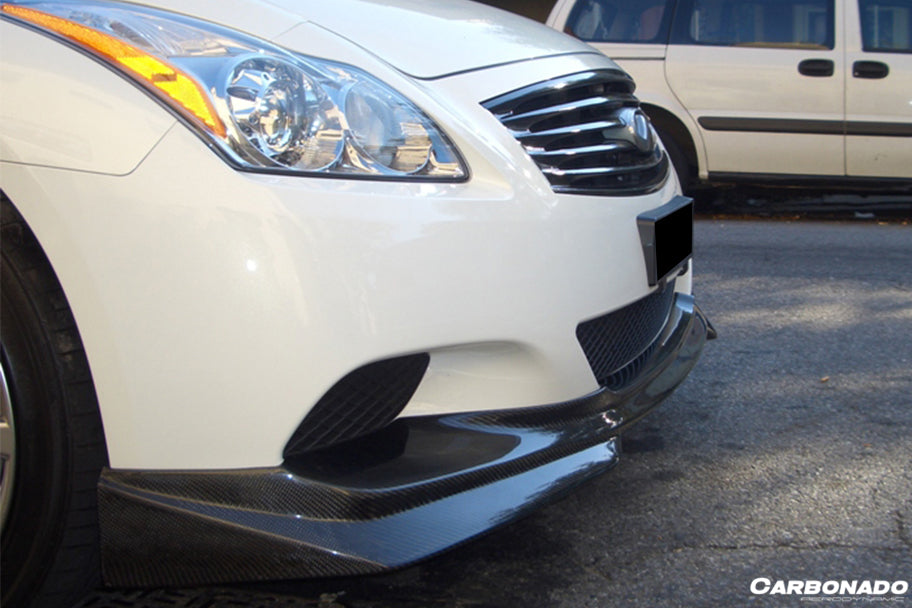 Carbonado 2008-2015 Infiniti G37s Coupe BSD Style Front Lip
