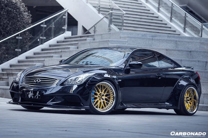 Carbonado 2008-2015 Infiniti G37S Coupe DE Style Wide Body Fender Flare