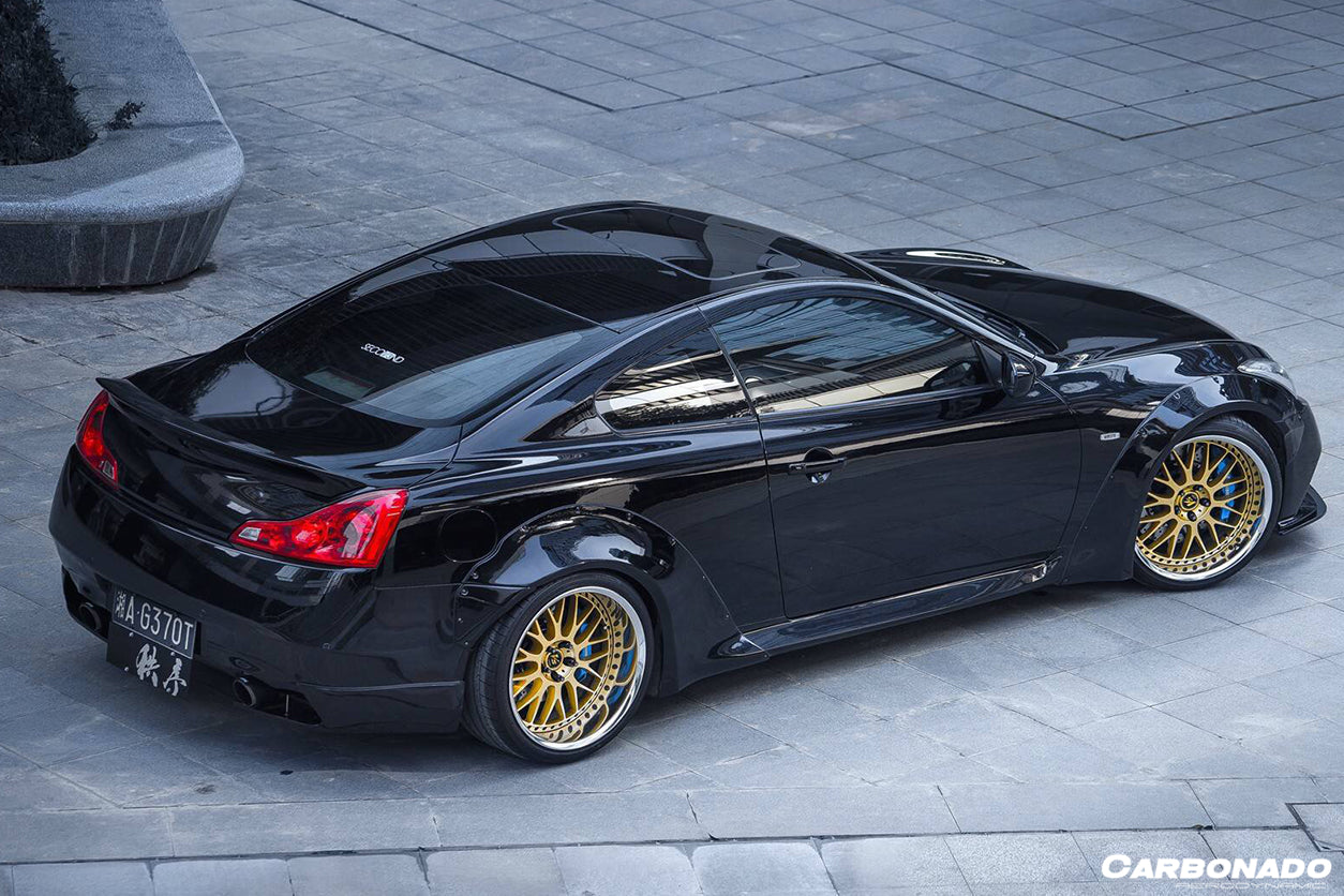 Carbonado 2008-2015 Infiniti G37S Coupe DE Style Wide Body Fender Flare