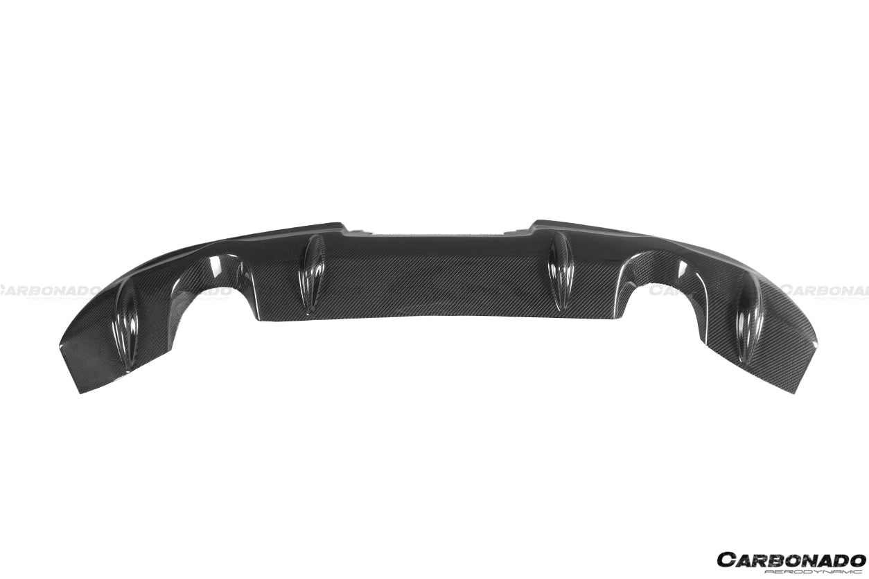 Carbonado 2008-2015 Infiniti G37s Coupe DTM-I Style Carbon Fiber Rear Lip