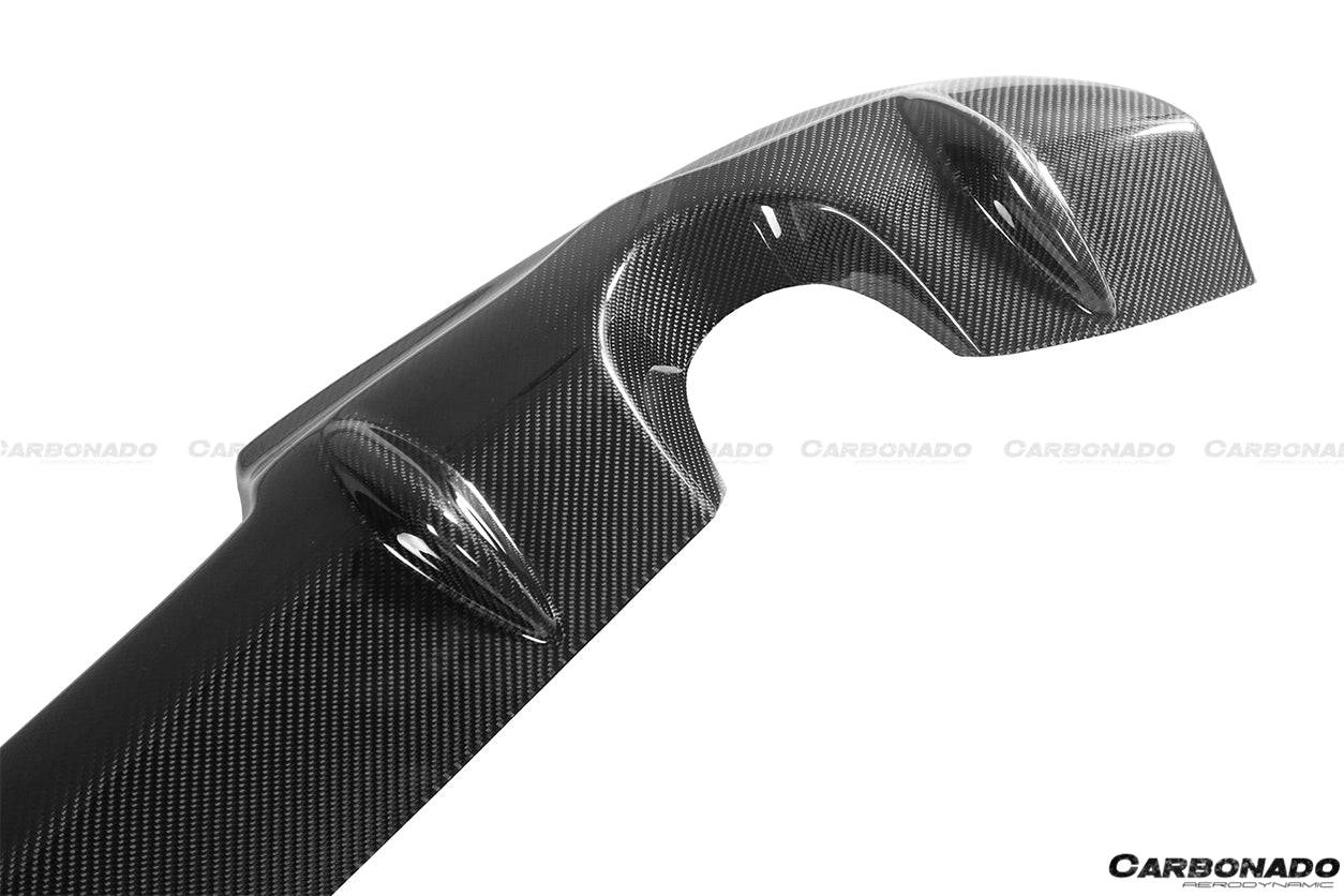 Carbonado 2008-2015 Infiniti G37s Coupe DTM-I Style Carbon Fiber Rear Lip