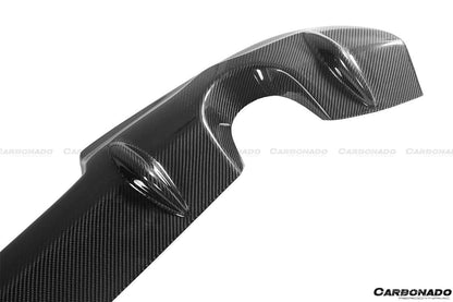 Carbonado 2008-2015 Infiniti G37s Coupe DTM-I Style Carbon Fiber Rear Lip