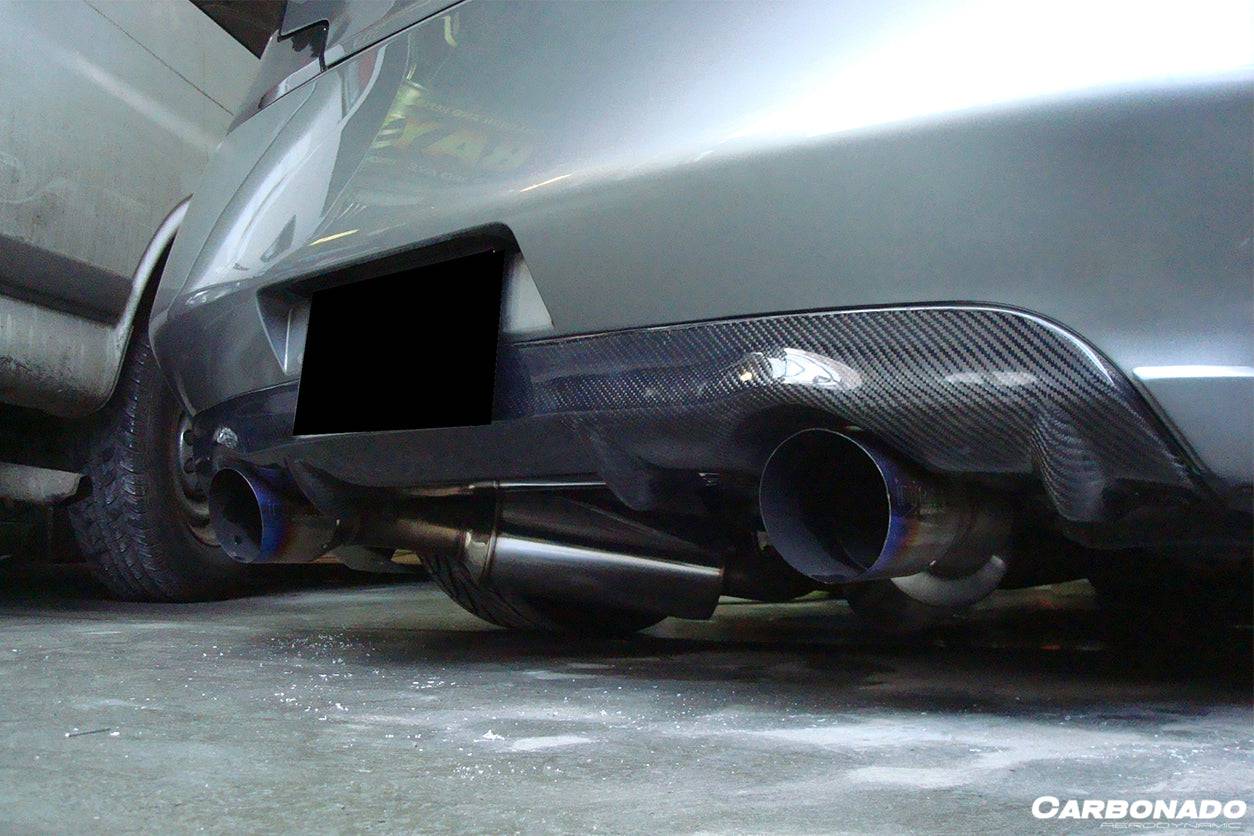 Carbonado 2008-2015 Infiniti G37s Coupe DTM-I Style Carbon Fiber Rear Lip