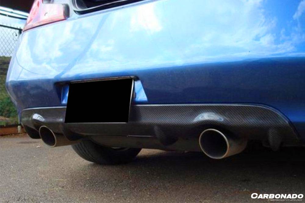 Carbonado 2008-2015 Infiniti G37s Coupe DTM-I Style Carbon Fiber Rear Lip