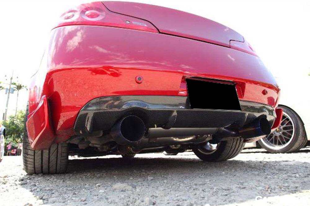 Carbonado 2008-2015 Infiniti G37s Coupe DTM-I Style Carbon Fiber Rear Lip