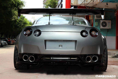 Carbonado 2008-2023 Nissan GTR R35 CBA    DBA    EBA DE Style Rear Diffuser